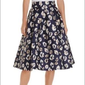 Eliza j navy blue pleated skirt SIZE 8